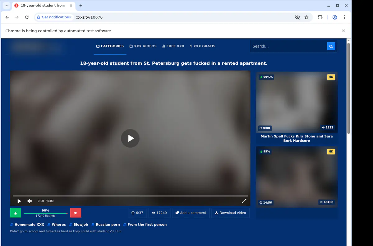 Xxxtv Video Downloader screenshot 2