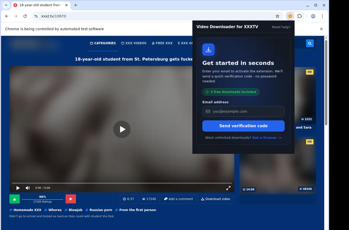 Xxxtv Video Downloader screenshot 5
